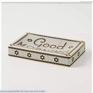 Anthropologie Good Morning Soap Dish
